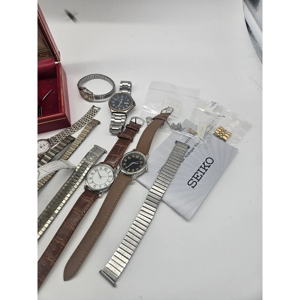 Small Lot Of‎ Watches And Accessories For Parts Or Repair